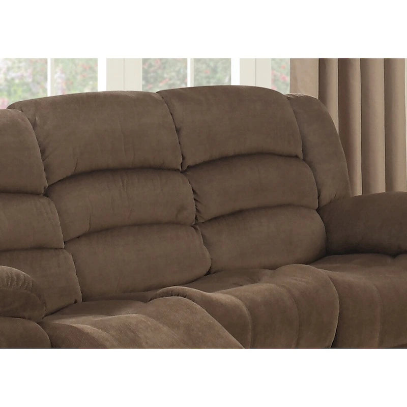 Salon contemporain inclinable marron