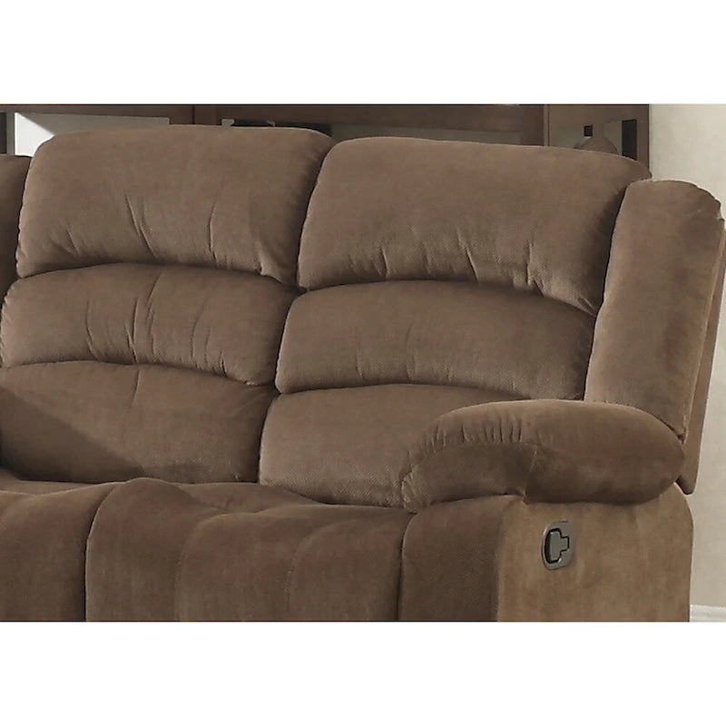 Salon contemporain inclinable marron