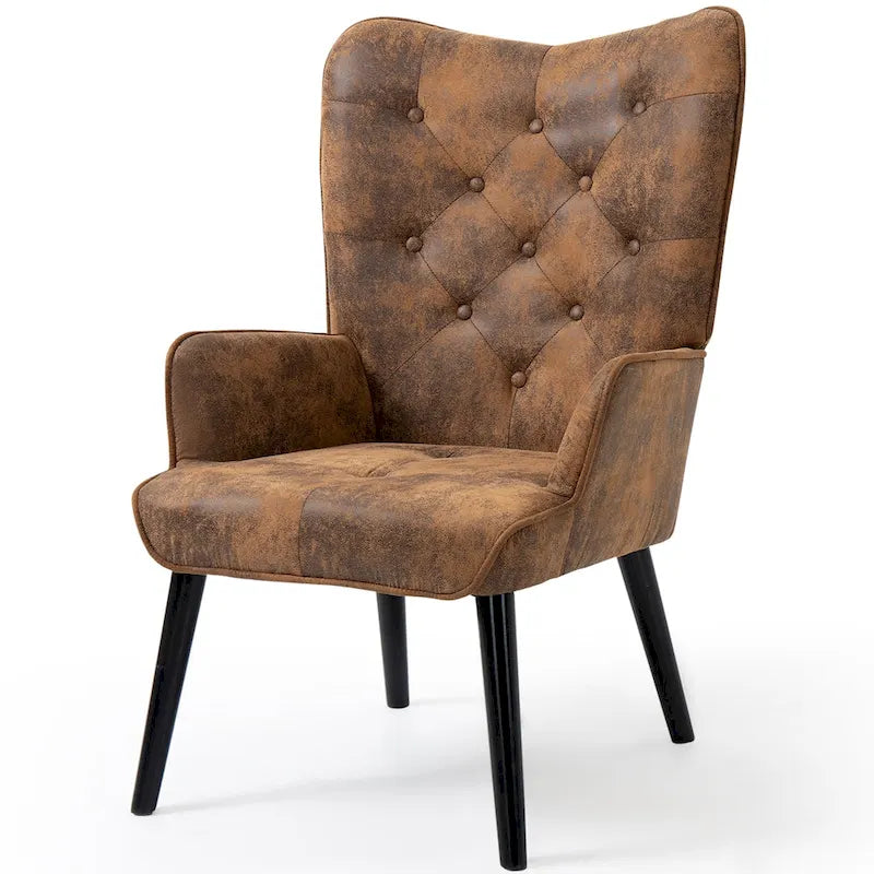 Fauteuil d'appoint rustique