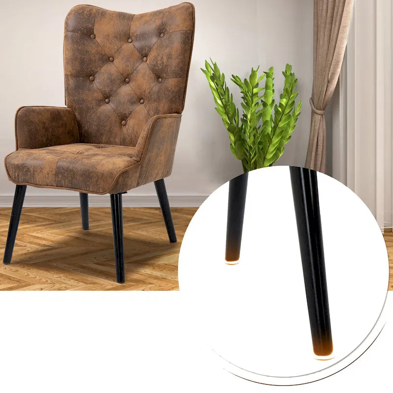 Fauteuil d'appoint rustique