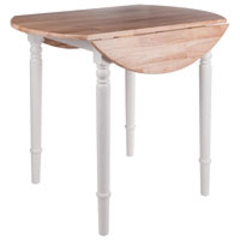 Table ronde à abattants